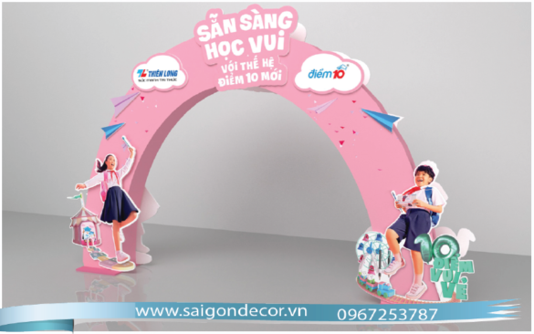 cong-chao-3 Sài Gòn Decor thi công trang trí quảng cáo, tổ chức sự kiện, trang trí nội thất. Liên hệ: 0967253787